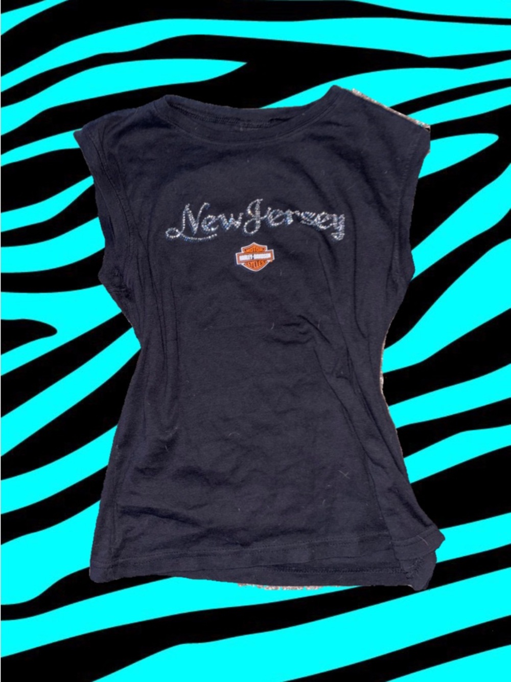 Y2k Harley-Davidson Black Tank Top